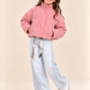 جاكيت 1501 بينك-1 جاكيت Flora Pink