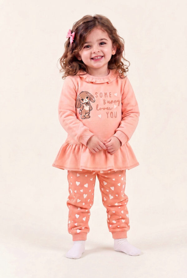 طقم Peach Bunny