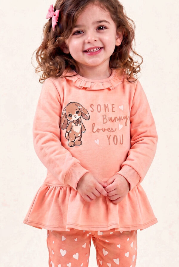 طقم Peach Bunny