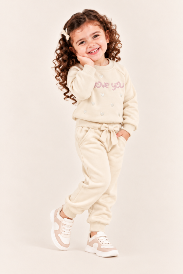طقم Beige Hearts