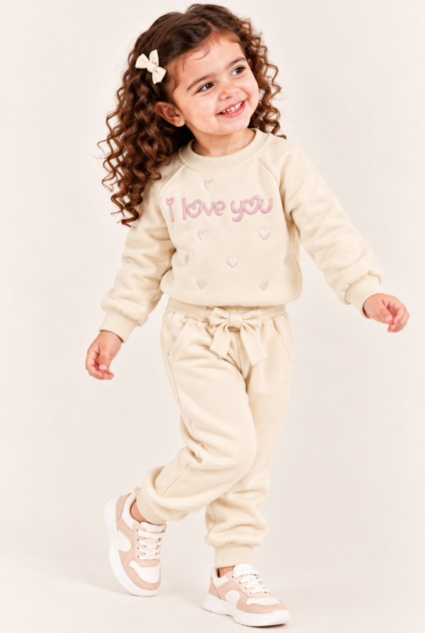 طقم Beige Hearts